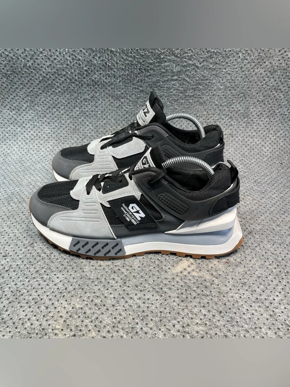 GZ Fashionton Sporti Mined Black Shoes Size 42 UK 10 US Women’s No Insoles